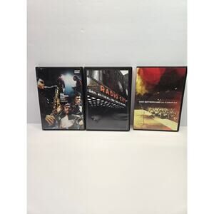 Dave Matthew's Band Live 3 DVD Bundle | Live at Piedmont Park | Radio City